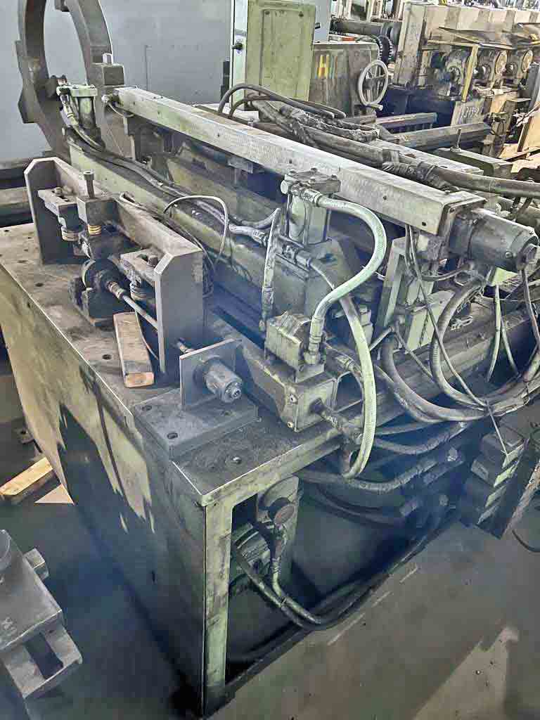 Lee Shaffer #H-70F, strip welder, 36" W, hydraulic double cut crop shear, hydraulic clamp & push, automatic - Image 3
