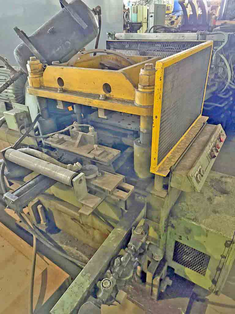 60 Ton, Tishken #CO-20-18-60, cutoff press, 2.5 stroke, air clutch, mounting base - Image 2