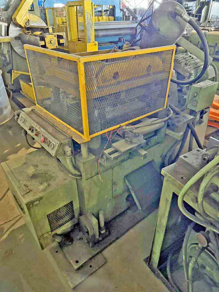 60 Ton, Tishken #CO-20-18-60, cutoff press, 2.5 stroke, air clutch, mounting base - Image 9
