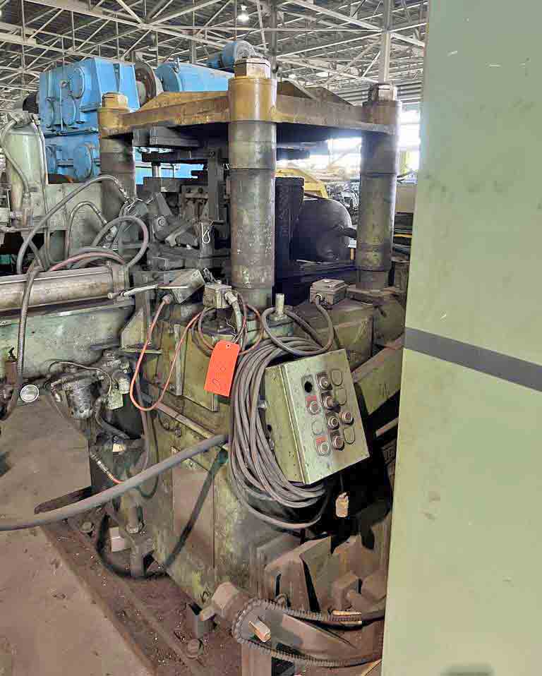 60 Ton, Tishken #CO-20-18-60, cutoff press, 2.5 stroke, air clutch, mounting base - Image 10