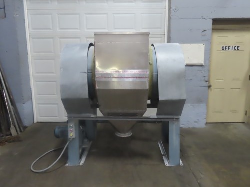 30" x 42" Pebble mill, dry discharge, 3 HP Sew-Eurodrive gear reduced, alumina brick kined chamber - Image 2