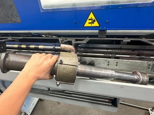 Iemca #Mini-Boss-332E 37-LL, magazine bar loader, 1.5" capacity, 12' length, 2012 - Image 5