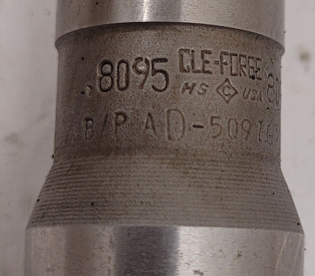 CLEVELAND TWIST DRILL - .8095" - 509702-681 MT3 Shank - Image 6