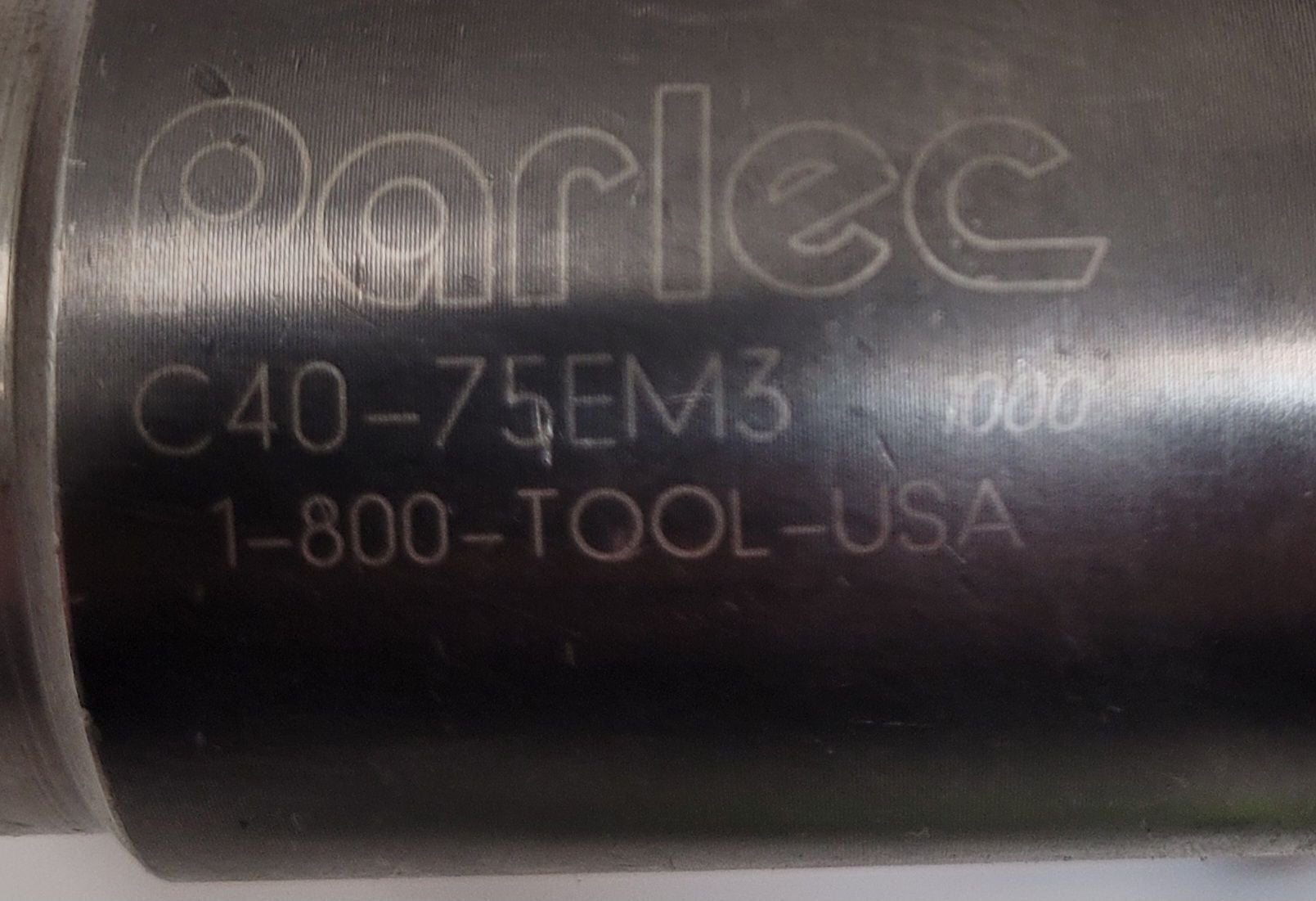 PARLEC C40-75EM3 - CAT 40 - Tool Holder - Image 2