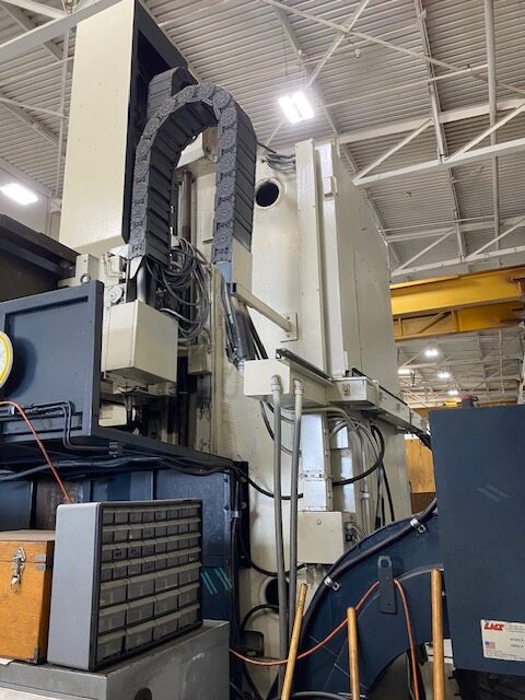 Olympia #V60L, CNC vertical turret lathe, 70" swing, 66" table, 32 ATC, Fanuc 180I-T, 1999 - Image 3