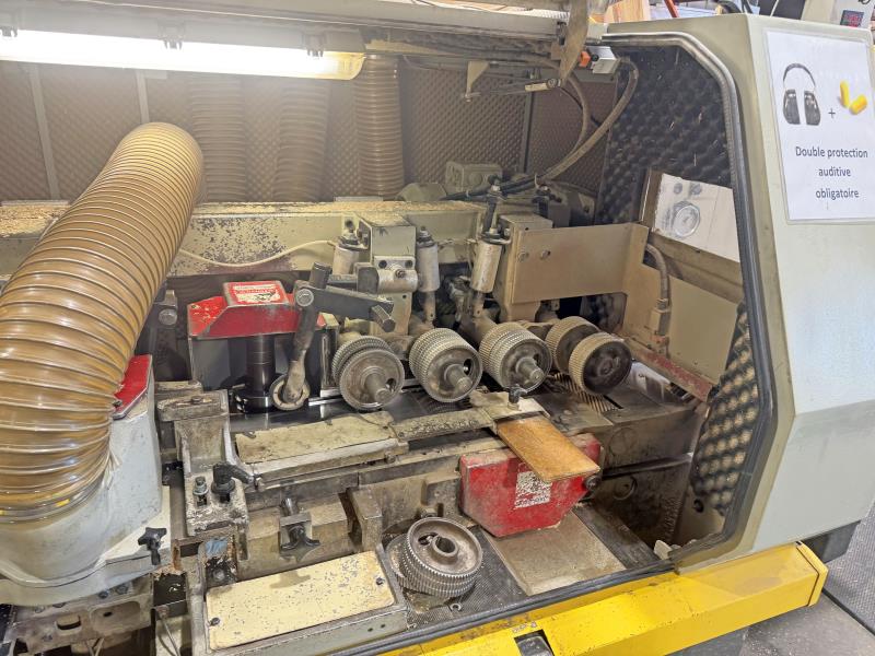 Weinig #U-23-EL, feed through moulder, 6-head, 9-1/16" x 4-3/4" capacity, 2000 - Image 4