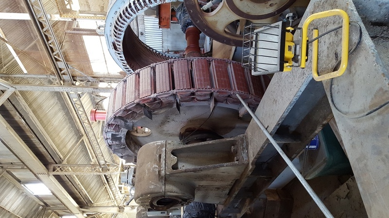 2000 HP 200 RPM General Electric, Frame 6524-N, 398 amp arm, 55 amp field, 2300 Volts - Image 5