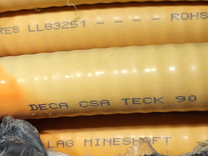 Cable Teck 90 XLPE PVC jacket, DECA, 15C 14 AWG, 600 Volts, new surplus - Image 5