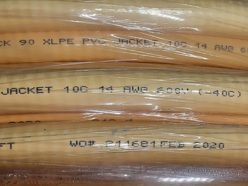 700', DECA Teck 90, CSA, 600 Volts, 10C, 14 AWG control cable, new surplus - Image 4