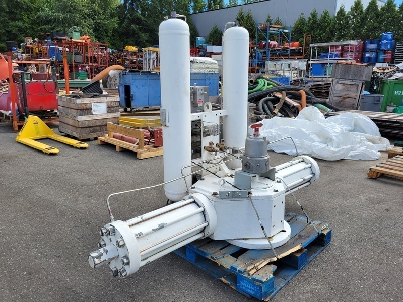Bettis #87DH, Series 7 hydraulic quarter turn valve double acting operator, 1440 psig - Image 6
