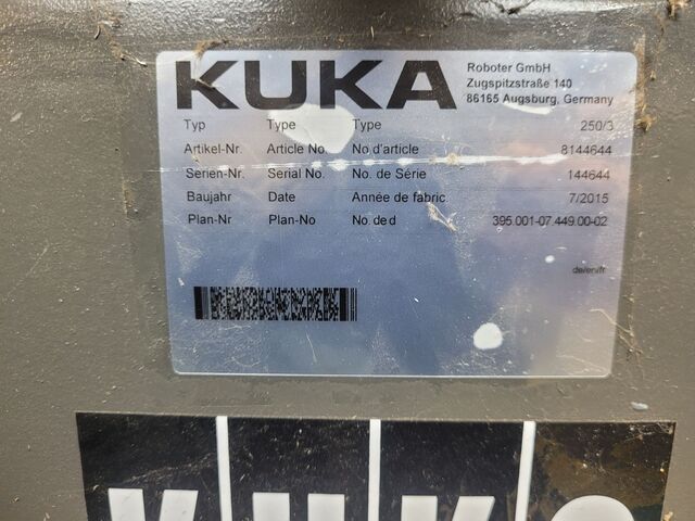 Kuka, KL 250-3, 8.5m x 2 RTU with 3 dual robot carriages, new - Image 9