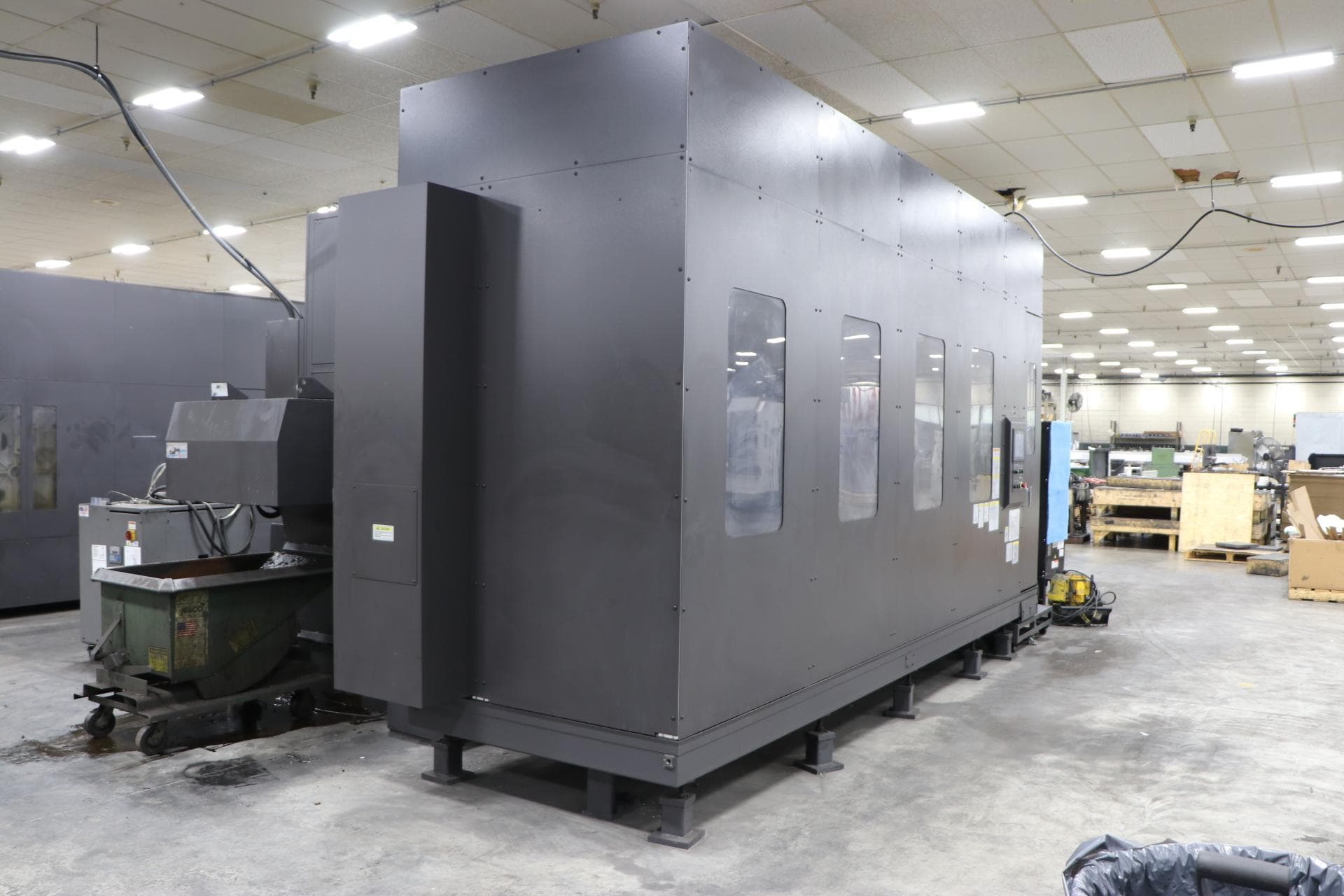 Okuma #MB-8000H, CNC horizontal machining center, 55.1