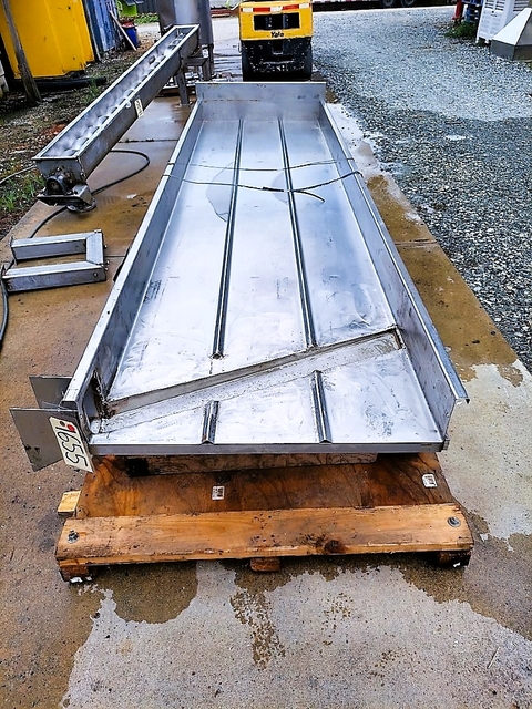 30" wide x 9.6' long, Cardwell #Vibe-O-Vey-30x9, vibratory conveyor, 5" high material trough - Image 3