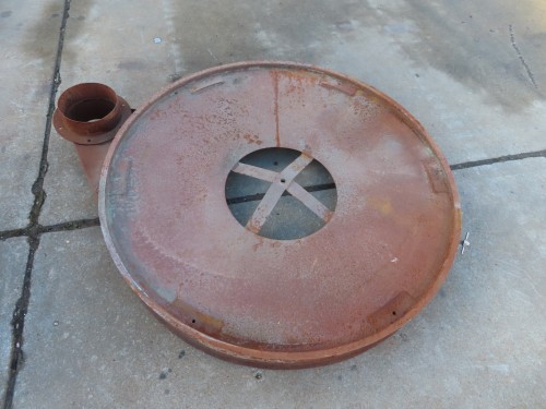 48" Round screener, middle deck, carbon steel - Image 1