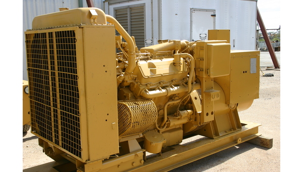 255 KW Caterpillar #D3408DITA, diesel generator set, 37104 hours, 1800 RPM, hydra mech. governor - Image 3