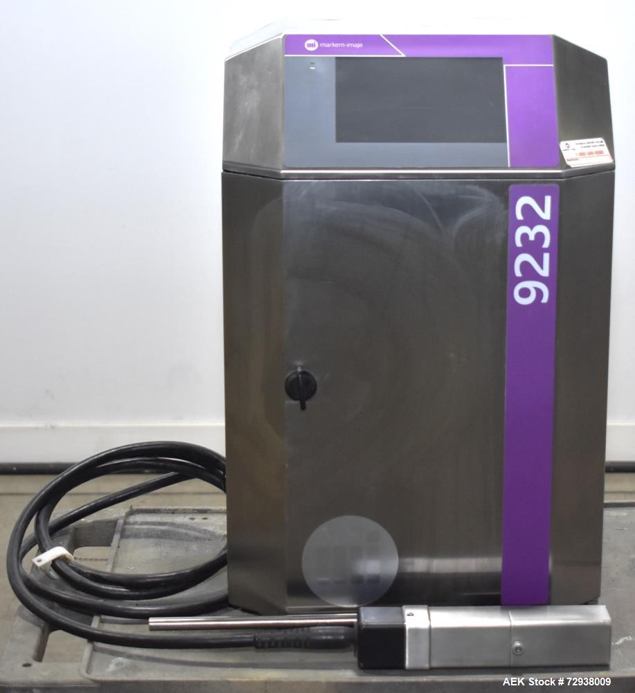 Markem Imaje #9232, Ink Jet Coder, 1299 FPM, Stainless Steel, 110 V., 2015 - Image 1