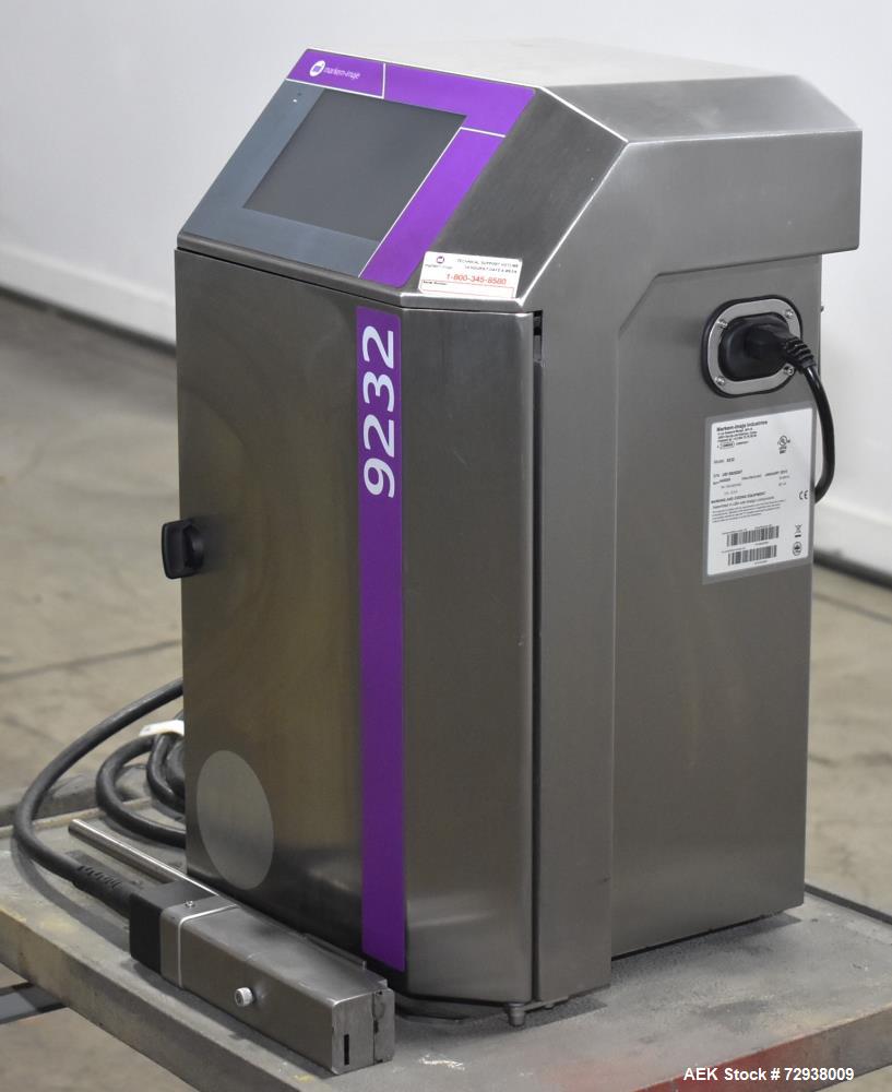 Markem Imaje #9232, Ink Jet Coder, 1299 FPM, Stainless Steel, 110 V., 2015 - Image 2