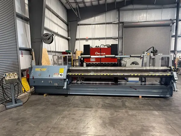 168" x 10" gauge Montgomery #4R-16810, 4-roll plate bending roll, 9" adj roll diameter, 8.5" pinch roll - Image 2
