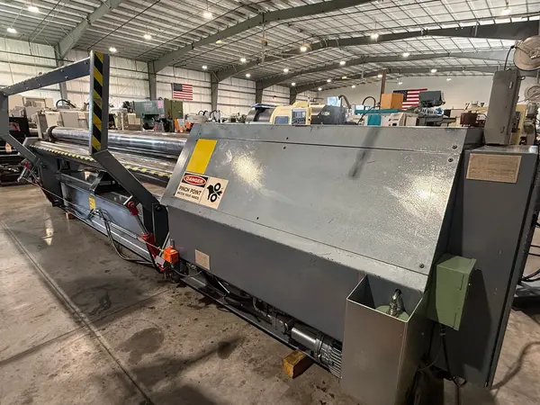 168" x 10" gauge Montgomery #4R-16810, 4-roll plate bending roll, 9" adj roll diameter, 8.5" pinch roll - Image 9