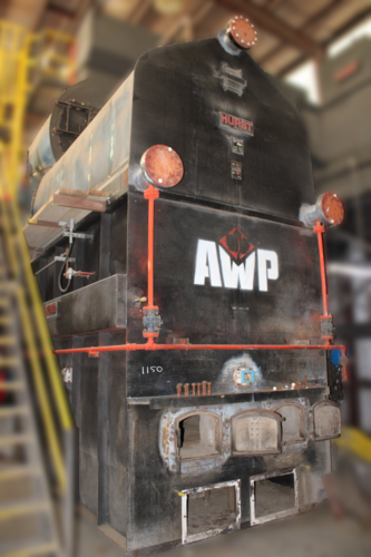 500 HP Hurst, Boiler System, 150 PSI, 3250 sq.ft. heat area, 2006 - Image 1