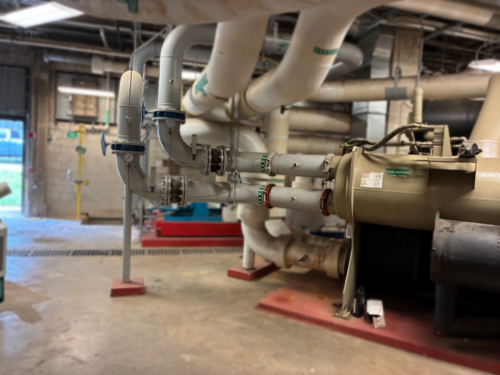 347 Ton, Trane #CVHF770, Hermetic Centrifugal Liquid Chiller, adaptive Control, 12' L, 1998 - Image 2