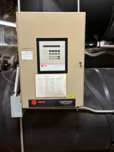 347 Ton, Trane, Hermetic Centrifugal Liquid Chiller, adaptive frequency drive, NEMA controls - Image 8