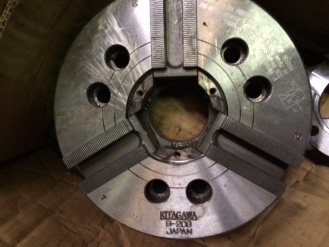 8" Kitagawa #B208, 3-Jaw Chuck, S/N 1PP313 - Image 1