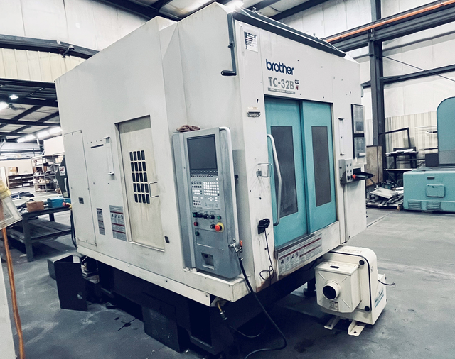 Brother #TC-32B-QT-N, Tapping Center, 21.7" X, 15.7" Y, 16.3" Z, 23.6" x 16.7" Work Area, 47.2" Turning - Image 1