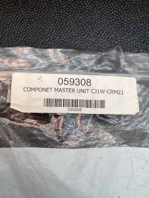 Omron #cj1w-crm21 componet master unit cj-series plc used - Image 2
