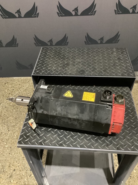 Fanuc a06b-0166-b675#0016 am30/3000 servo motor used repaired - Image 3