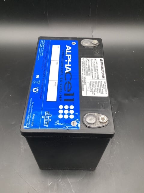ALPHA 85-GXL-HP 12V, 50Ah Capacity VRLA Gelled Electrolyte Battery NEW - Image 5