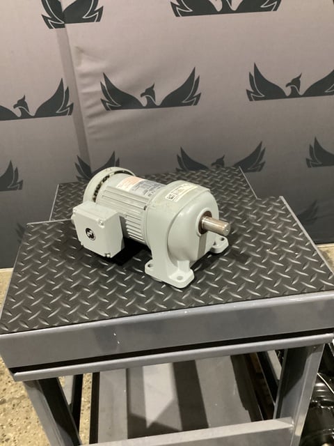 BROTHER HP G3L22N120 RPM MF2AENX 0.125HP Inline Gearmotor w/ Brake USED - Image 1