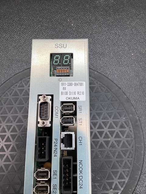 Okuma 1911-3380-0847001 plc power controller module used - Image 5
