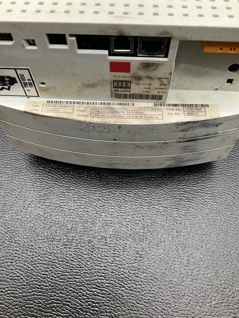 Kuka #KSD1-64 servo drive module 64a 600vdc 00-117-345 used - Image 5