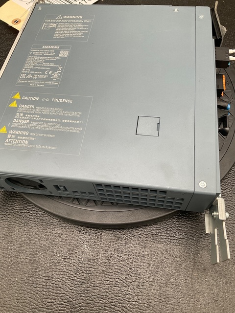 Siemens #6sl3210-5he10-8uf0 s210 servo drive 0.75kw 3ph 480v used - Image 6