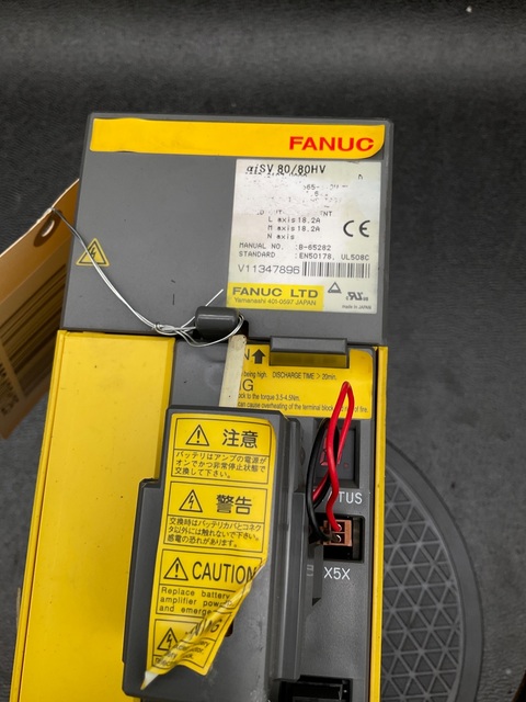 Fanuc a06b-6096-h202#h500 alpha servo amplifier module used - Image 4
