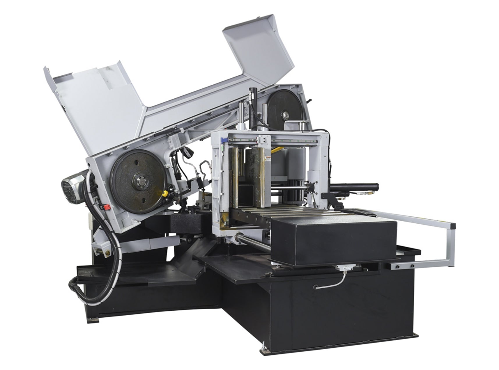 13" x 18" Hyd-Mech #S20A, scissor band saw, 1" x 14'10" blade, 5 HP, coolant - Image 3