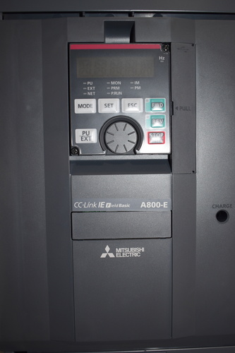 300 HP Mitsubishi, FR-A840-04810-E1-US, variable speed frequency drive inverters, ethernet, never used, 2023 - Image 5