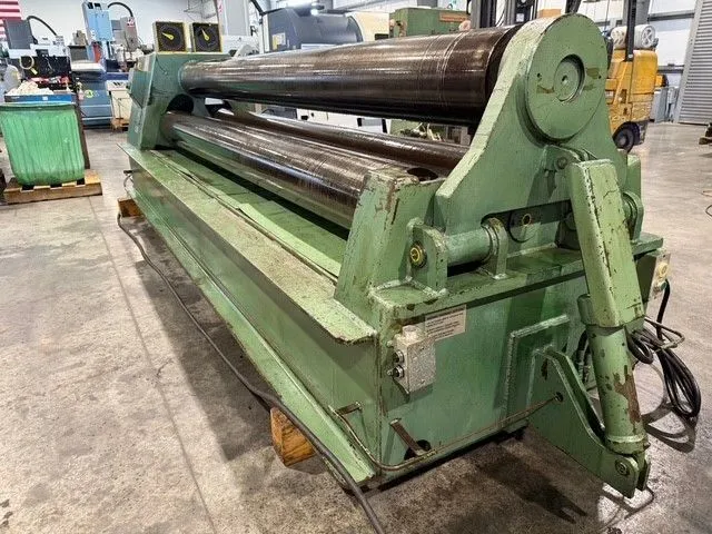 10' x 1/2" Roundo #PS-255, 3-roll plate bending roll, 10" top roll diameter, 13.39" side roll diameter - Image 7