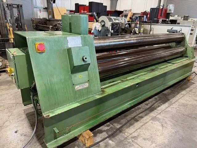 10' x 1/2" Roundo #PS-255, 3-roll plate bending roll, 10" top roll diameter, 13.39" side roll diameter - Image 8