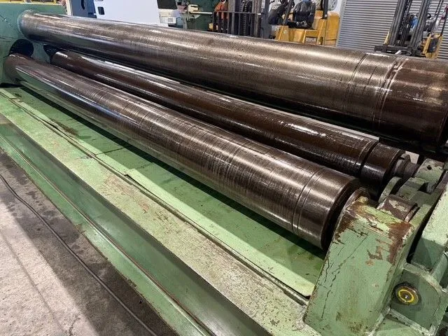 10' x 1/2" Roundo #PS-255, 3-roll plate bending roll, 10" top roll diameter, 13.39" side roll diameter - Image 9
