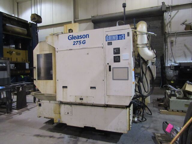 Gleason #275G Phoenix II, CNC straight & spiral bevel gear grinder, Fanuc 160i-MB, Hoffman HSF 200-SE coolant - Image 3