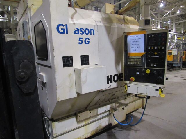 Gleason #275G Phoenix II, CNC straight & spiral bevel gear grinder, Fanuc 160i-MB, Hoffman HSF 200-SE coolant - Image 7