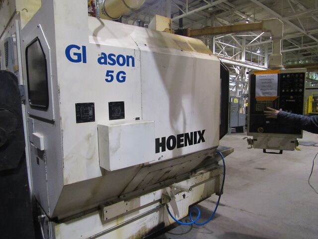 Gleason #275G Phoenix II, CNC straight & spiral bevel gear grinder, Fanuc 160i-MB, Hoffman HSF 200-SE coolant - Image 8