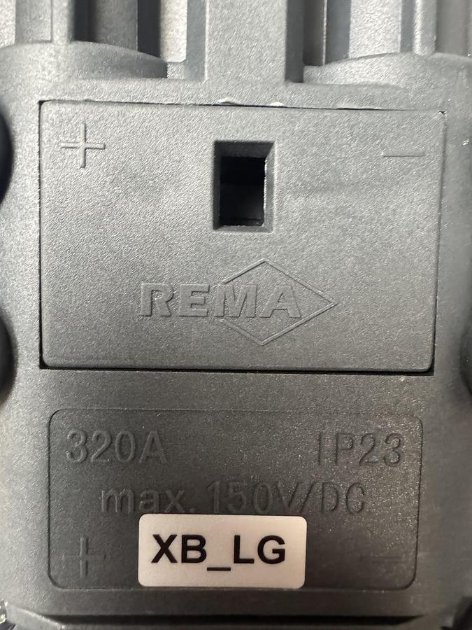 Cable set with Rima connector, 320 amp, 150 Volts, new - Image 3
