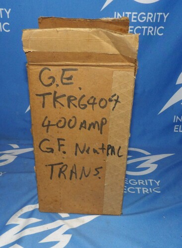 General Electric #TKRG404, 400A type TKR ground fault neutral transformer, new in box - Image 6