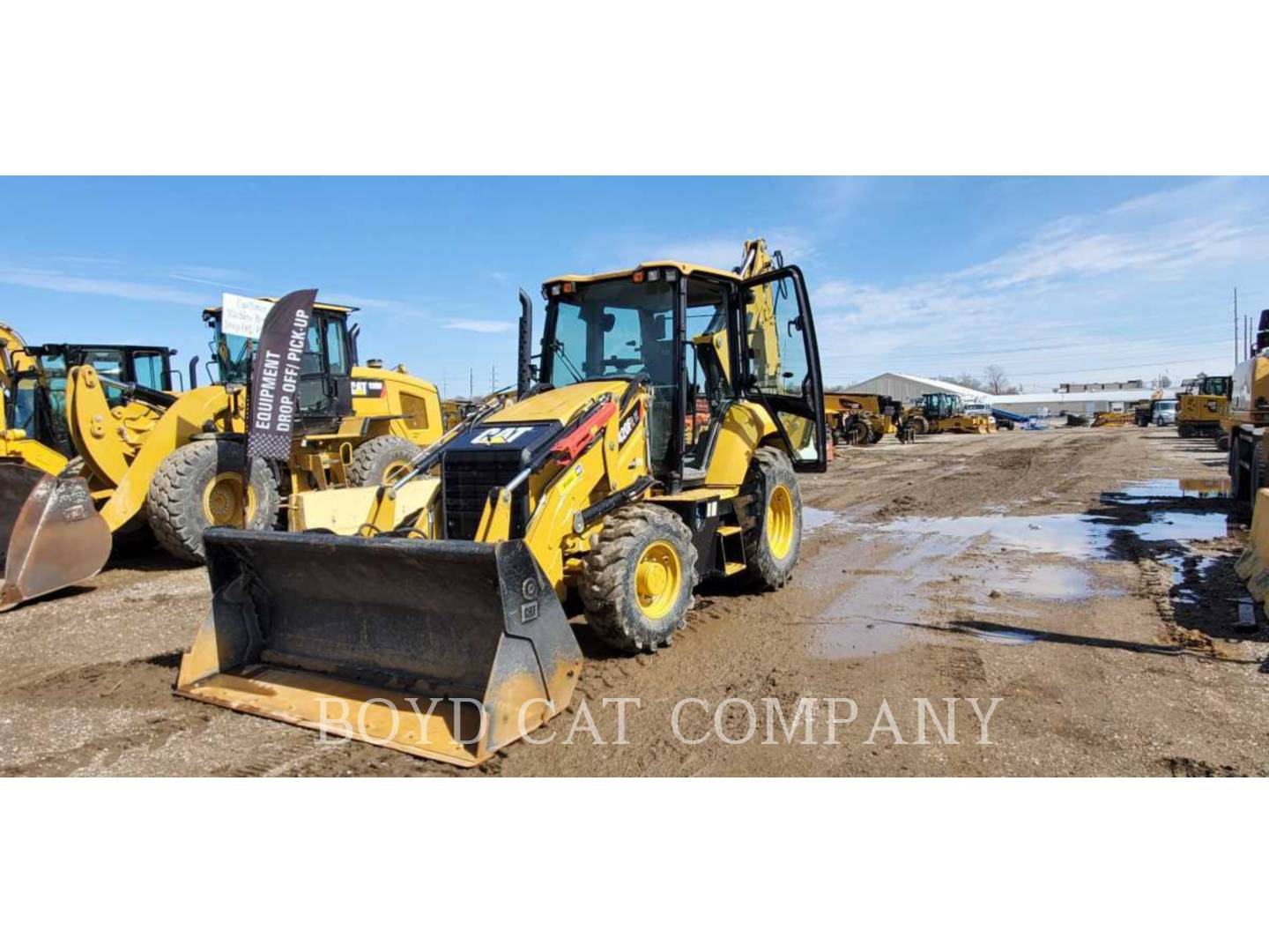 Cat 420F2IT, Backhoe Loader, 2642 hours, S/N: HWD04064, 2019 - Image 1
