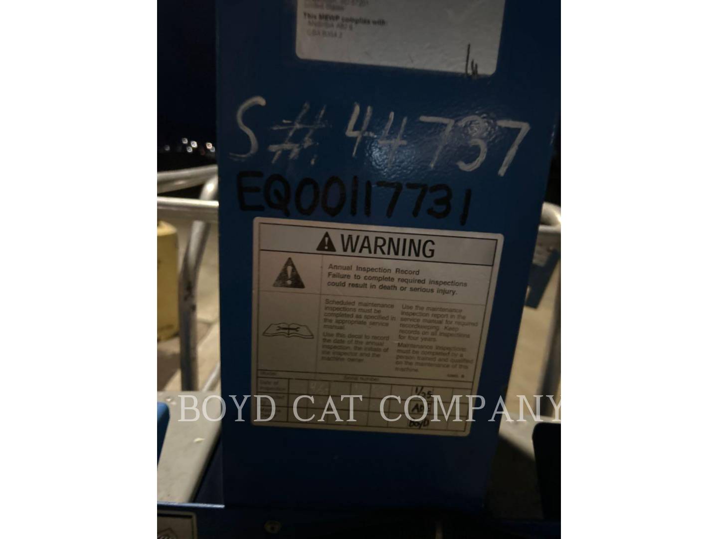 Genie Industries GR20 G84, Articulated Boom Lift, 370 hours, S/N: GR16P-44737, 2016 - Image 6