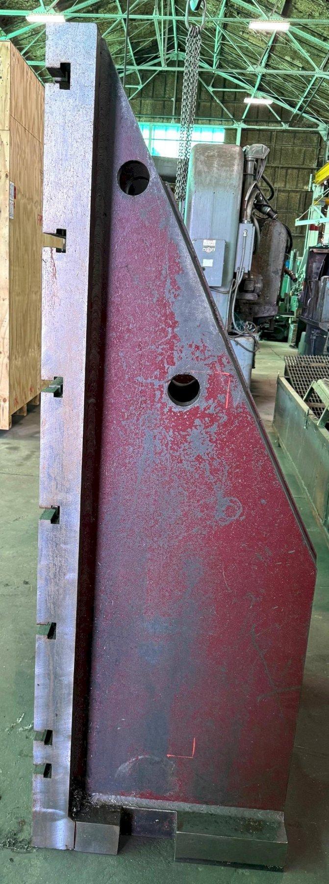 20" x 78" Angle Plates, (3) Vert T-Slots, (7) Horiz T-Slots (2 available) - Image 5