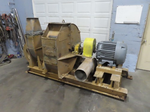 Williams, hammermill with air classifier, variable speed, 60 HP Siemens direct drive VFD - Image 1